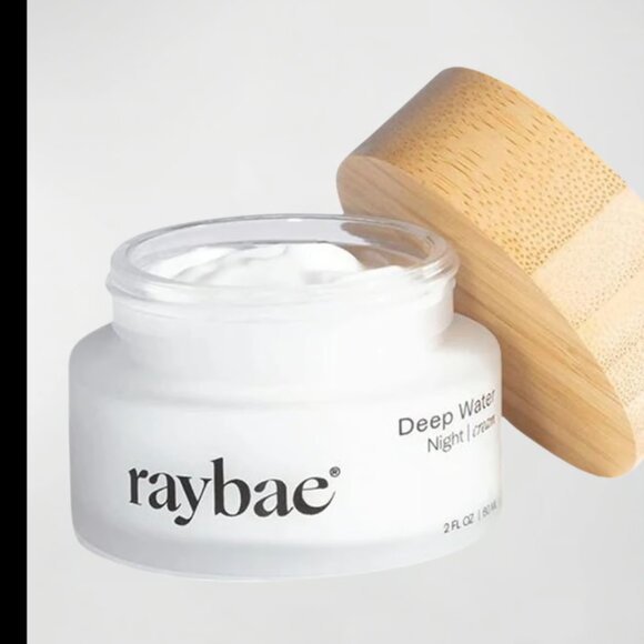Raybae- Natural Ultra-Hydrating Deep Water Night Cream | Simple, Clean 2 oz/60ml - Picture 1 of 2